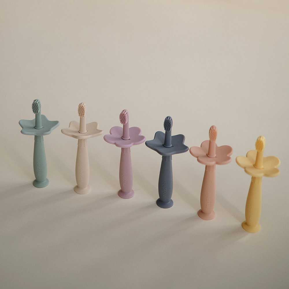 Εκπαιδευτική Οδοντόβουρτσα - Pale Daffodil Mushie - Image 4