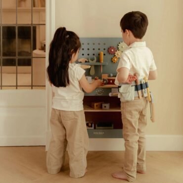 Ξύλινος Πάγκος Εργασίας FSC Little Dutch