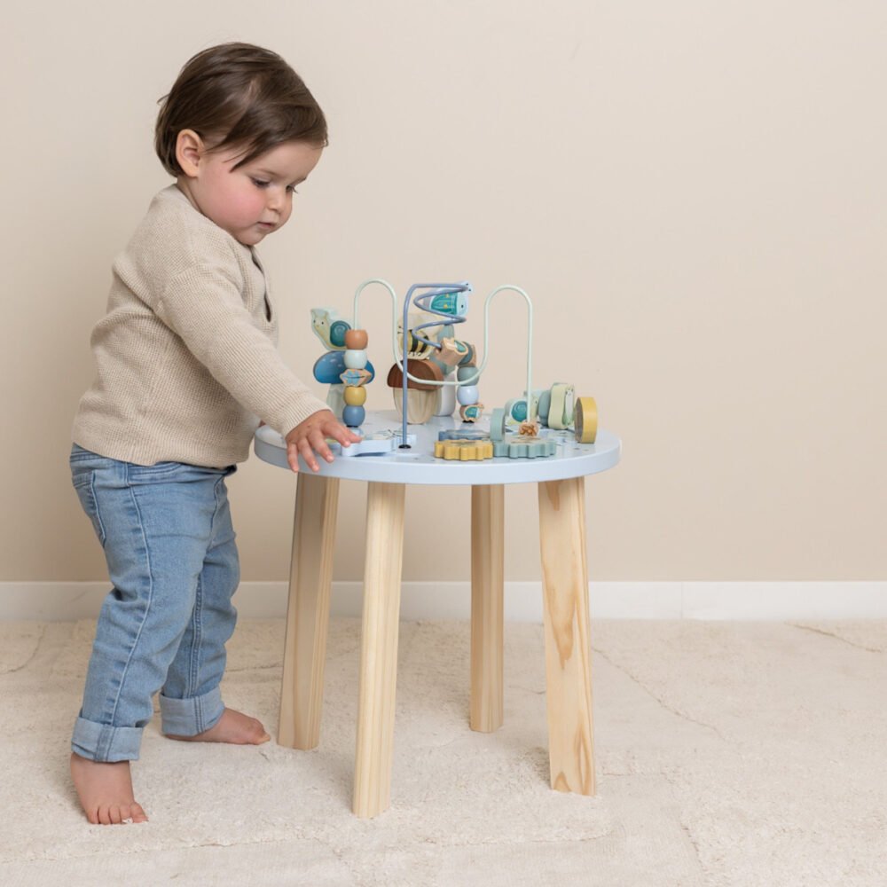 Ξύλινο Τραπέζι Δραστηριοτήτων Forest Friends FSC Little Dutch
