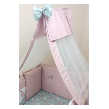 Σετ Κούνιας - Πάντα, Κουνουπιέρα, Πάπλωμα - Spring Baby Star