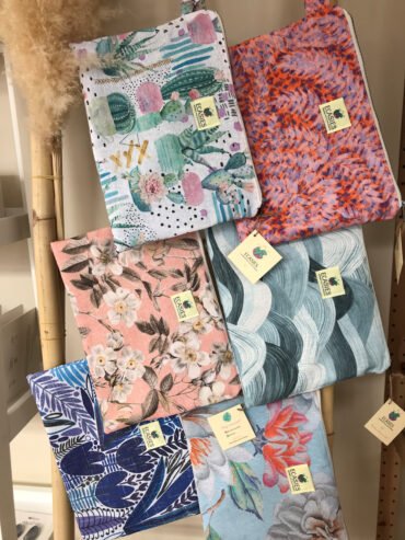 Τσάντα Με Αδιάβροχη Επένδυση - Sky Flowers Ecasies