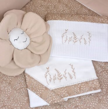 Σεντόνια Κούνιας - Φυλλώματα Baby Star