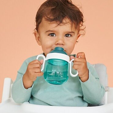 Εκπαιδευτικό Ποτηράκι Με Χειρολαβές - Flowers & Butterflies Little Dutch