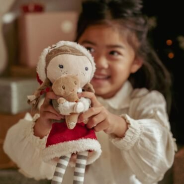 Κούκλα Χριστουγεννιάτικη Rosa 35εκ. Little Dutch