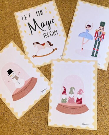 Χριστουγεννιάτικες Αφίσες - Let The Magic Begin Orkaaki