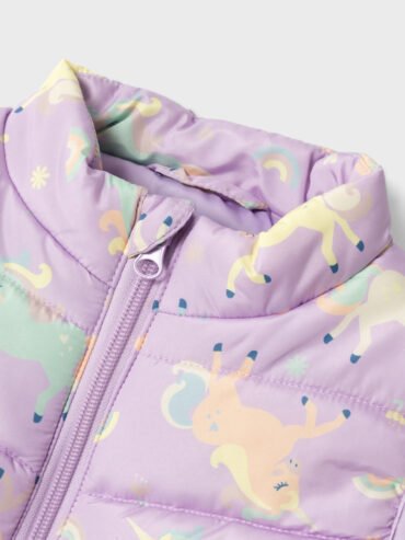 Αμάνικο Παιδικό Μπουφάν Unicorn Name it