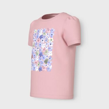 Παιδική Κοντομάνικη Μπλούζα Parfait Pink Name it