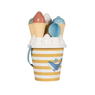 Σετ Κουβαδάκια Παραλίας - Ice Cream Ocean Dreams Μπλε Little Dutch