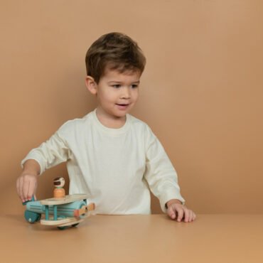 Ξύλινο Παιχνίδι Αεροπλανάκι FSC Little Dutch