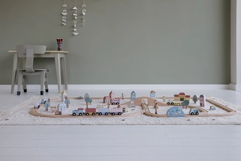 Boudoir με ξύλινα αξεσουάρ μεγάλο FSC Little Dutch