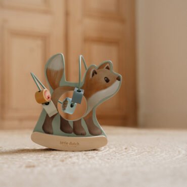 Ξύλινος Λαβύρινθος Ταλάντωσης Αλεπού Forest Friends Little Dutch