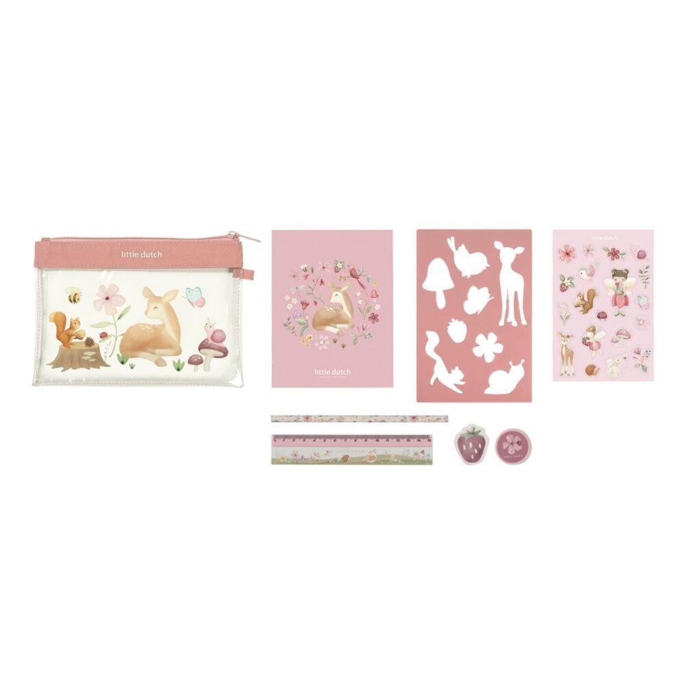 Σετ γραφικής ύλης Fairy Garden Little Dutch