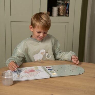 Μπλουζάκι-ποδιά ζωγραφικής Little Farm Little Dutch