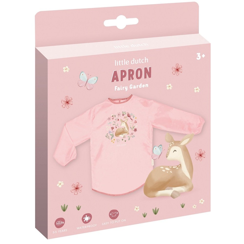 Μπλουζάκι-ποδιά ζωγραφικής Fairy Garden Little Dutch