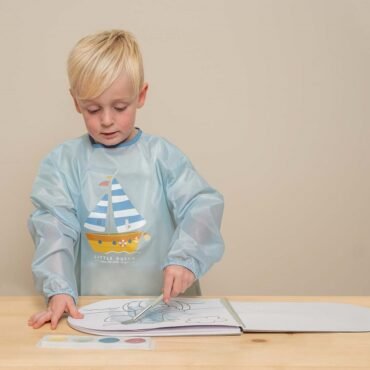 Μπλουζάκι-ποδιά ζωγραφικής Sailors Bay Little Dutch