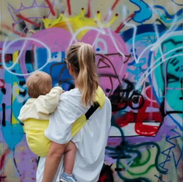 WILDRIDE. Μάρσιπος αγκαλιάς για νήπια Lemon