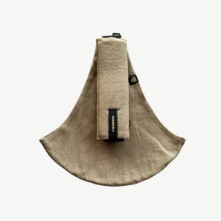WILDRIDE. Μάρσιπος αγκαλιάς για νήπια Camel Linen