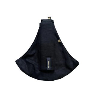 Μάρσιπος αγκαλιάς για νήπια Black Linen WILDRIDE