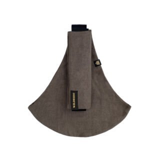 Μάρσιπος αγκαλιάς για νήπια Brown Linen WILDRIDE