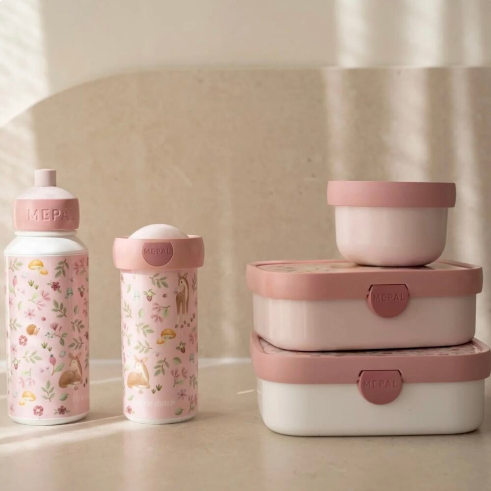 Μπουκάλι Με Pop-Up Στόμιο Fairy Garden 400ml Little Dutch
