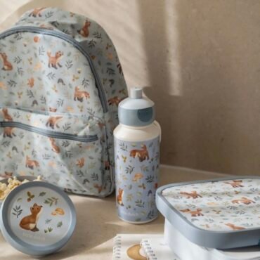 Φαγητοδοχείο με 3 διαμερίσματα campus Forest Friends Little Dutch