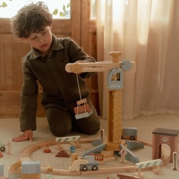 Σετ παιχνιδιού Γερανός FSC Little Dutch