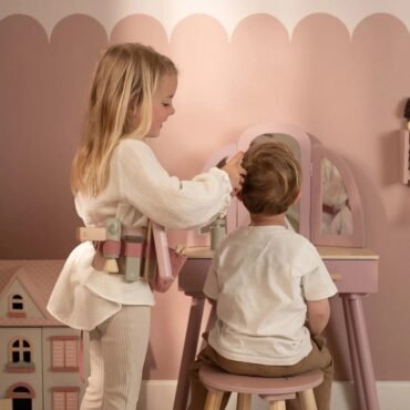 Ζώνη κομμωτικής με ξύλινα αξεσουάρ FSC Little Dutch