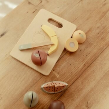 Ξύλινος Δίσκος Κοπής Με Φρούτα FSC Little Dutch