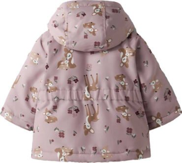 Παιδικό Χειμερινό Μπουφάν Violet Ice Bambi Name It