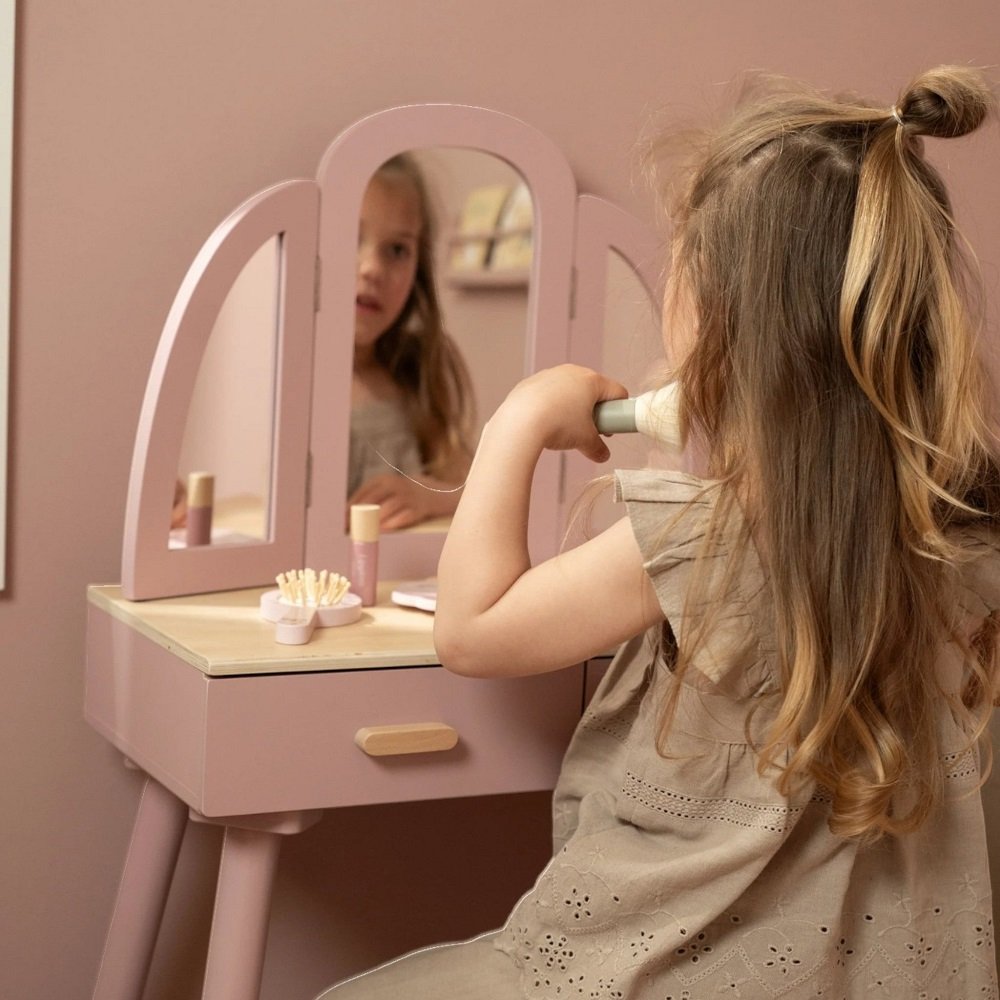 Boudoir με ξύλινα αξεσουάρ μεγάλο FSC Little Dutch