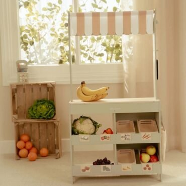 Ξύλινος πάγκος αγοράς FSC Little Dutch