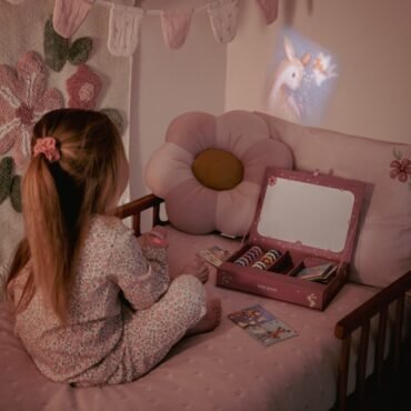 Φακός προτζέκτορας Ροζ Little Dutch