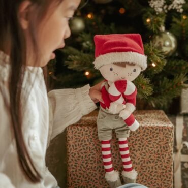 Κούκλα Χριστουγεννιάτικη Jim GRS 35 εκ. Little Dutch