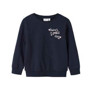 Παιδικό Φούτερ Μπλε Σκούρο Navy Blazer Name It