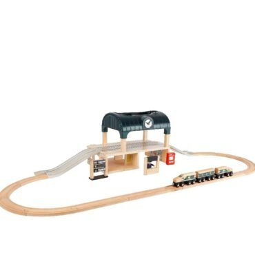 Σιδηροδρομικός Σταθμός με Αξεσουάρ Small Foot