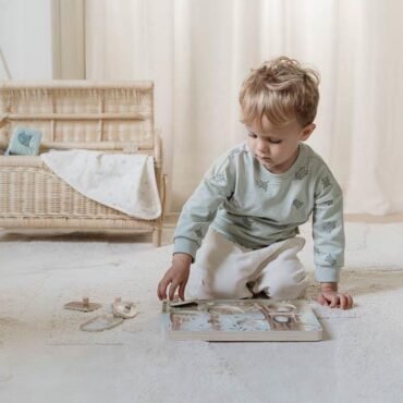 Ξύλινο παζλ με ήχους Forest Friends FSC Little Dutch