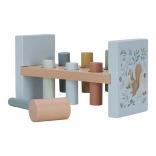 Ξύλινο παιχνίδι αντιστοίχισης με σφυρί Forest Friends FSC Little Dutch