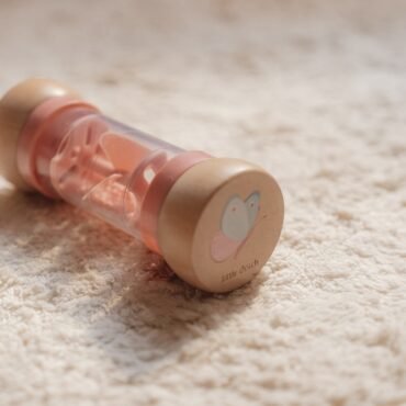 Ξύλινη κουδουνίστρα με ήχο βροχής Fairy Garden Little Dutch