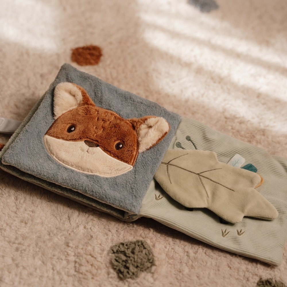 Υφασμάτινο βιβλιαράκι δραστηριοτήτων Forest Friends GRS Little Dutch - Image 3