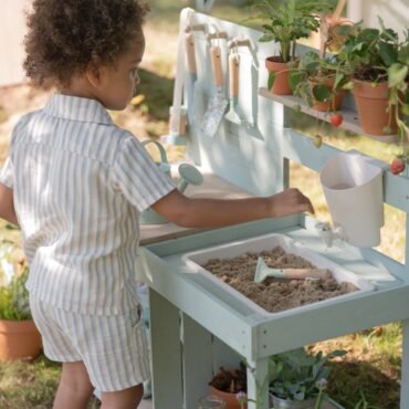 Ξύλινη κουζίνα παιχνιδιού εξωτερικού χώρου FSC Little Dutch