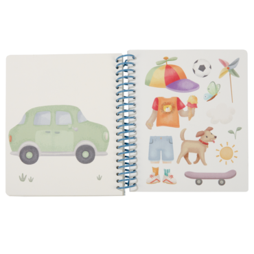 Βιβλιαράκι Dress me up Jim & Friends Little Dutch