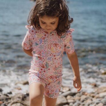 Ολόσωμο κοντομάνικο μαγιό Dreamy Mermaid GRS Little Dutch