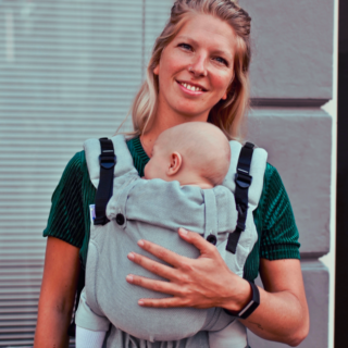 Click & Go Baby Carrier Emerald - Εργονομικός Μάρσιπος Νεογέννητου