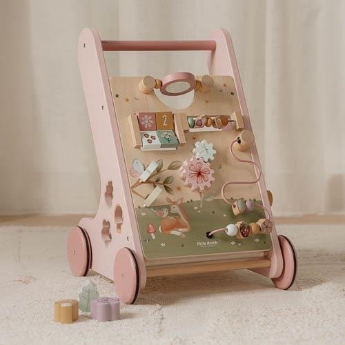Καρότσι-Περπατήστρα Δραστηριοτήτων Fairy Garden Little Dutch - Image 3