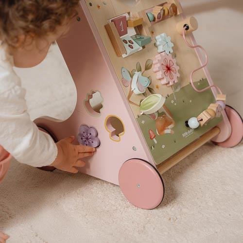 Καρότσι-Περπατήστρα Δραστηριοτήτων Fairy Garden Little Dutch - Image 2